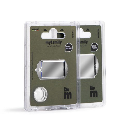 Premium Military Style Pet ID Tag for Dogs - Durable, Engravable, Extra Strong