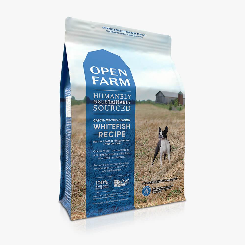 Premium Ocean Whitefish & Green Lentil Dry Dog Food for Optimal Health