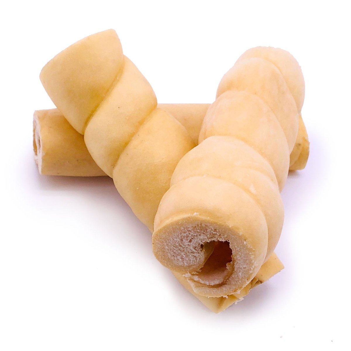 ValueBull Jumbo Beef Cheek Rolls: Long-Lasting, Collagen-Rich Dog Chews, 25-Count Bulk