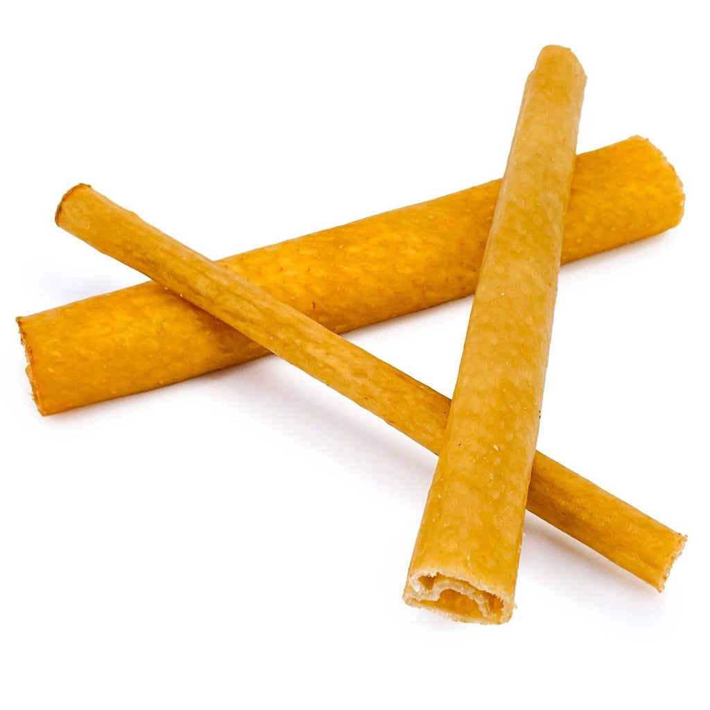 ValueBull USA 6-Inch Smoked Pig Skin Retriever Rolls - 100 Count Bulk Pack