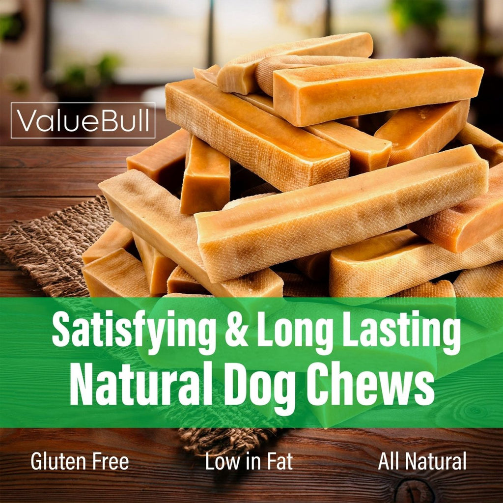 ValueBull Himalayan Yak Cheese Dog Chews: Long-Lasting Natural Healthy Treat for Dogs